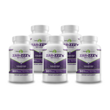 Load image into Gallery viewer, 5 bottles of Zan-ZZZ's® Sleep Supplement