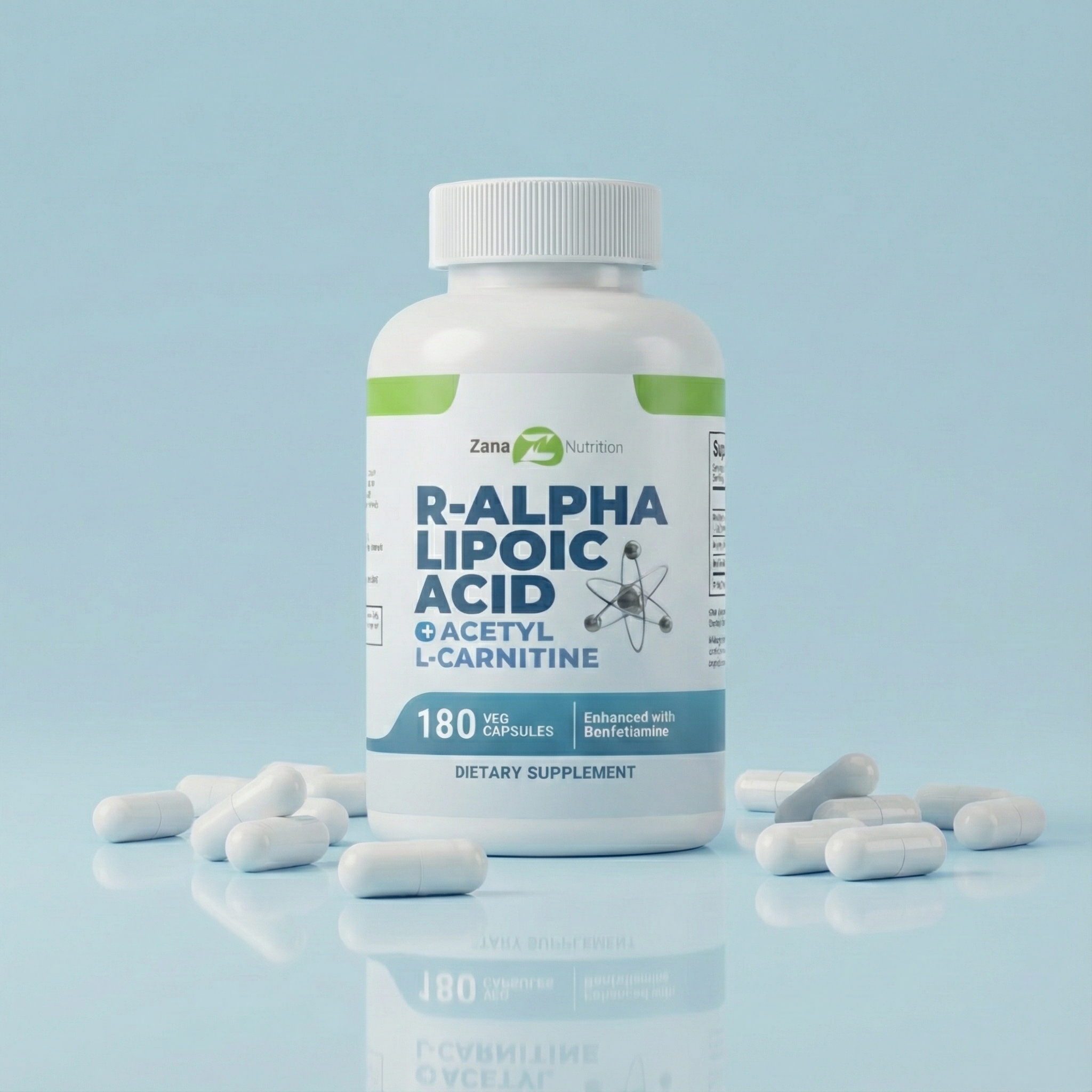 R-Alpha Lipoic Acid & Acetyl L-Carnitine® for Healthy Nerve Function*
