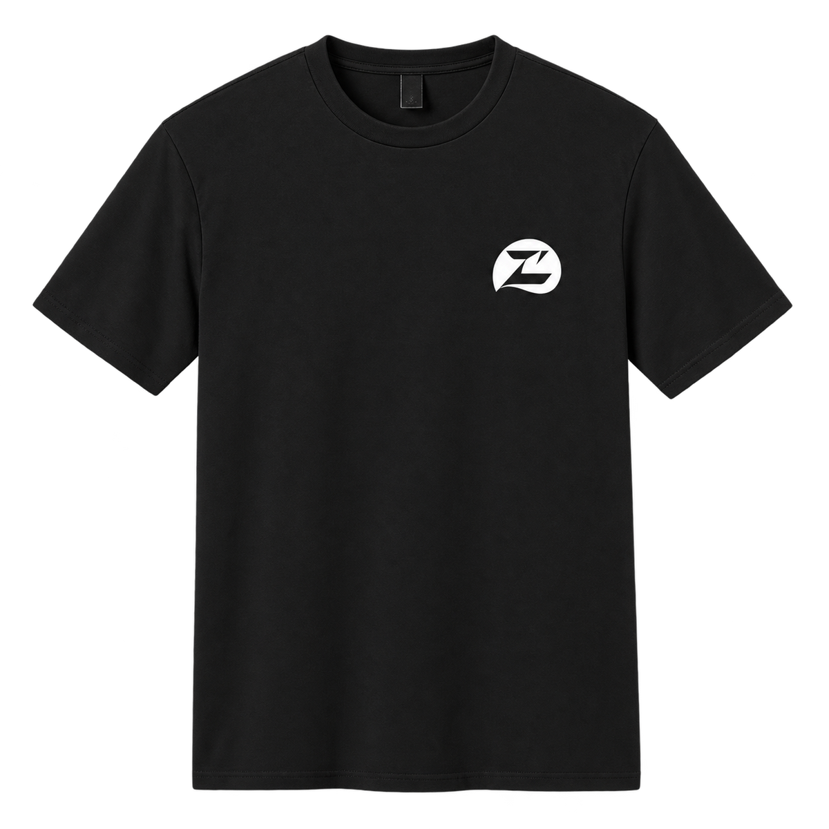 Black Tee with White Zana Logo