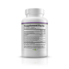 Load image into Gallery viewer, Back of Zan-ZZZ's® Sleep Supplement Bottle