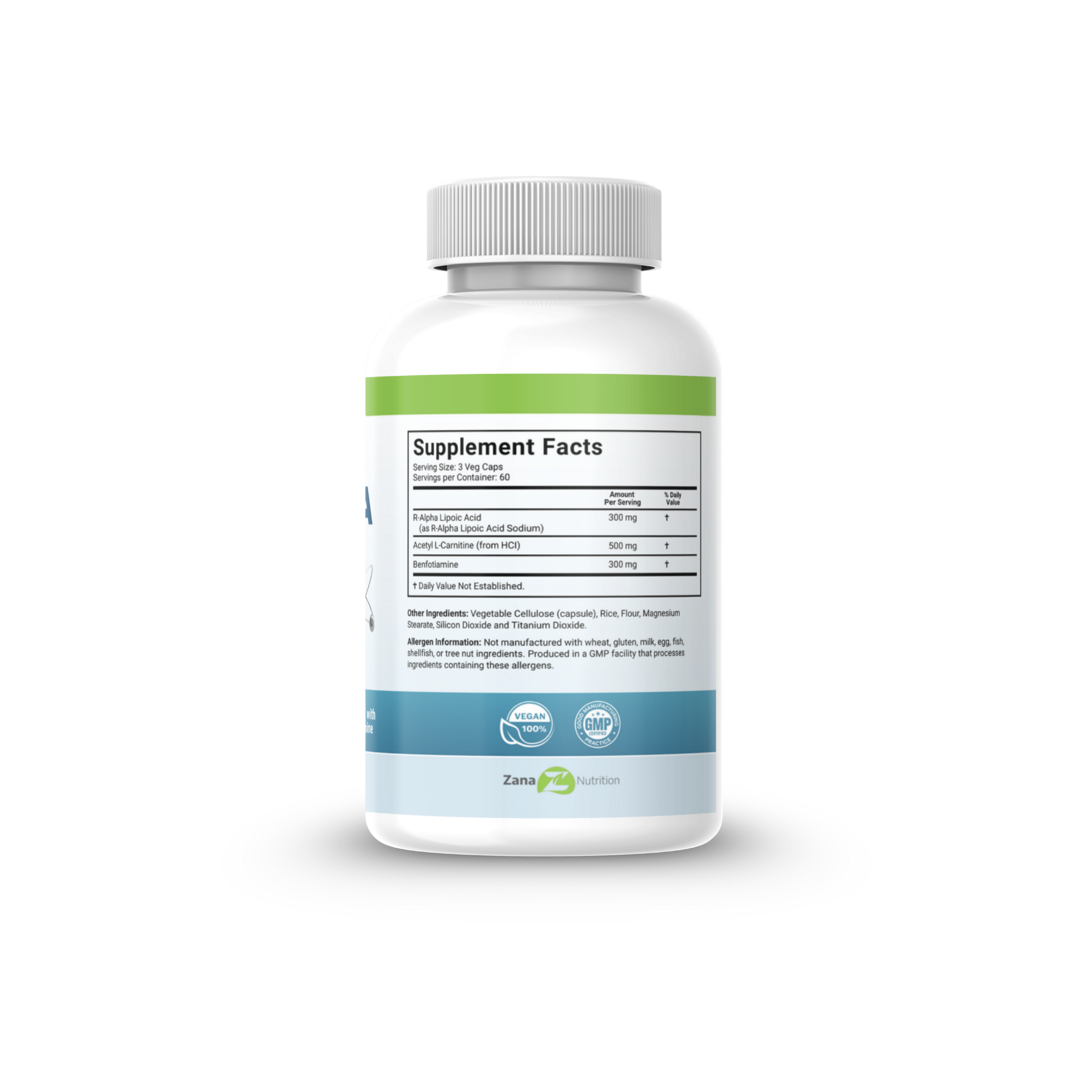 R-Alpha Lipoic Acid & Acetyl L-Carnitine® for Healthy Nerve Function*