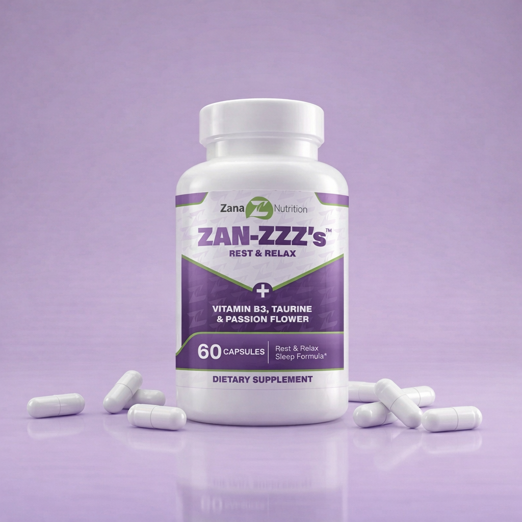 Sleep Better Tonight with Zan-ZZZ's® Natural Formula – Zana Nutrition