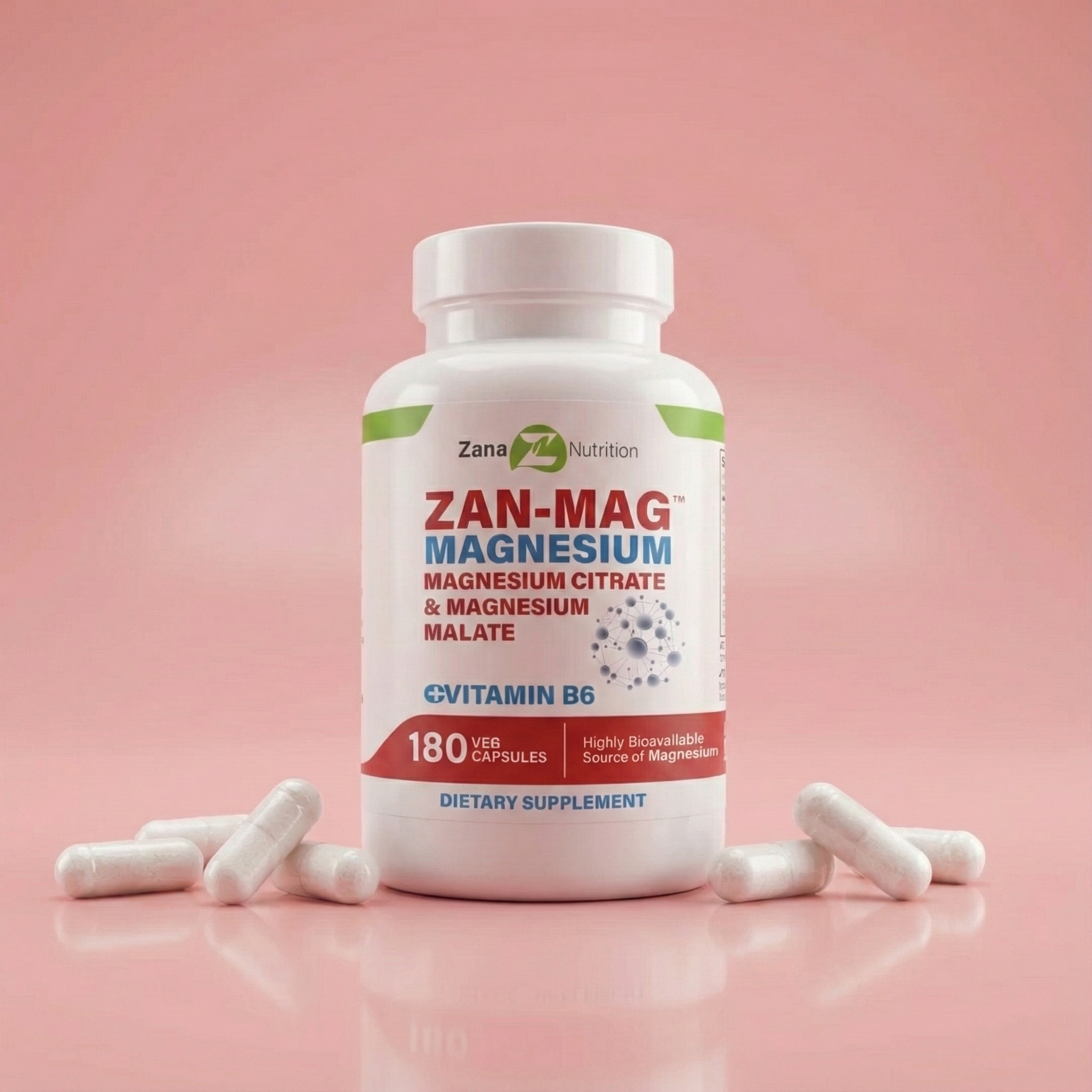 Zan-Mag® Doctor-Formulated Magnesium Supplement – Zana Nutrition