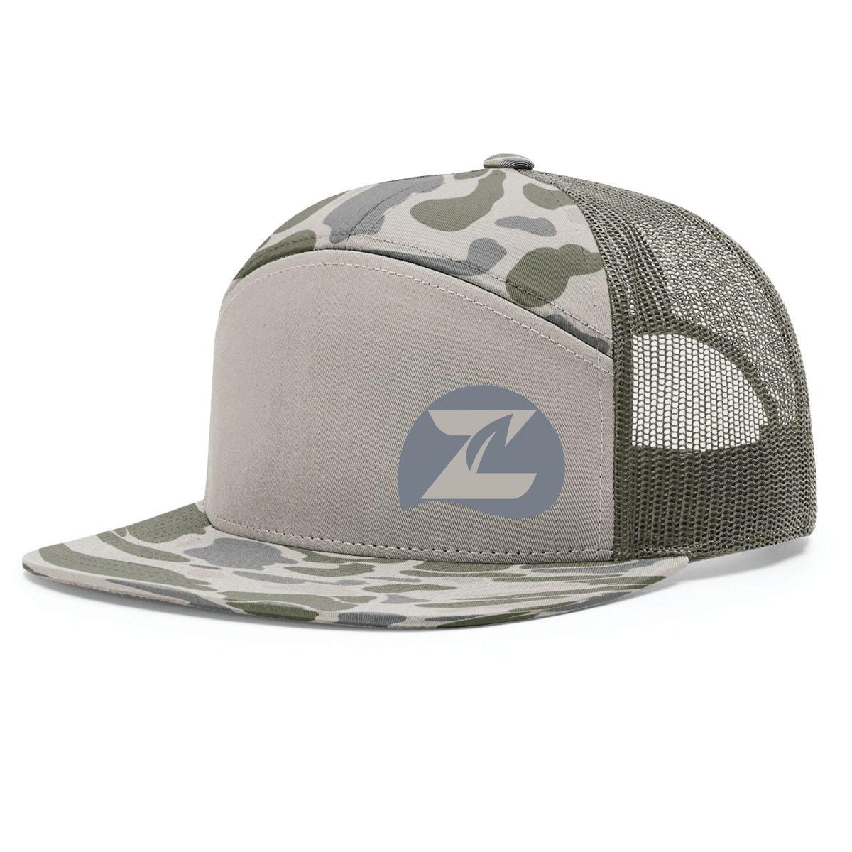 Grey RICHARDSON® 168P Hat Grey Logo