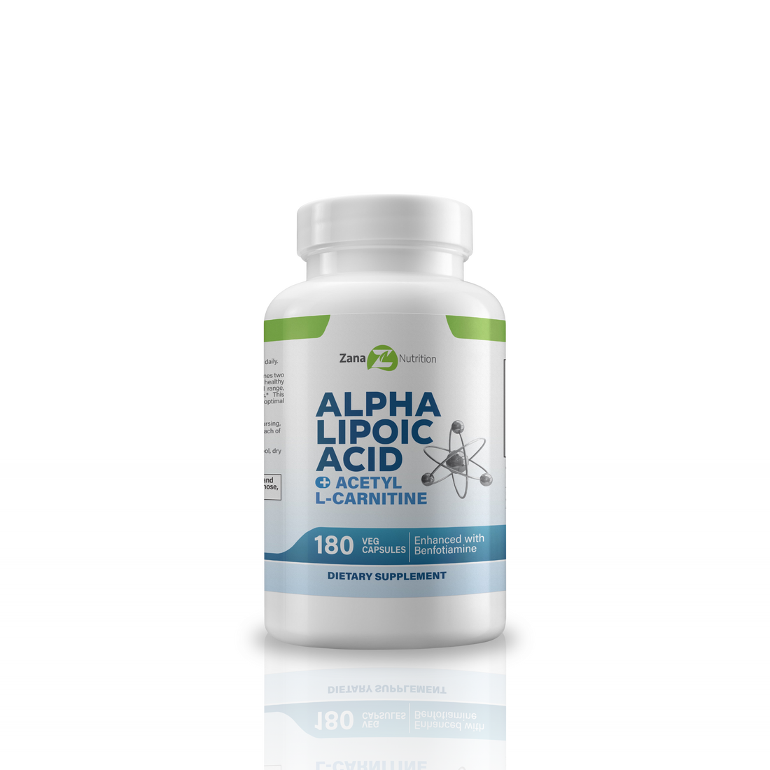 alpha lipoic acid 180 capsule bottle