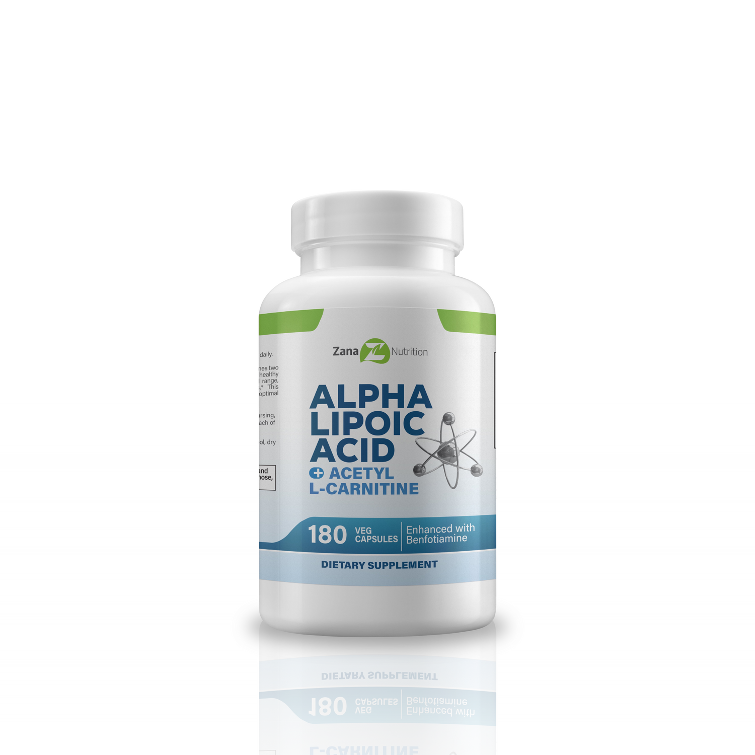 alpha lipoic acid 180 capsule bottle