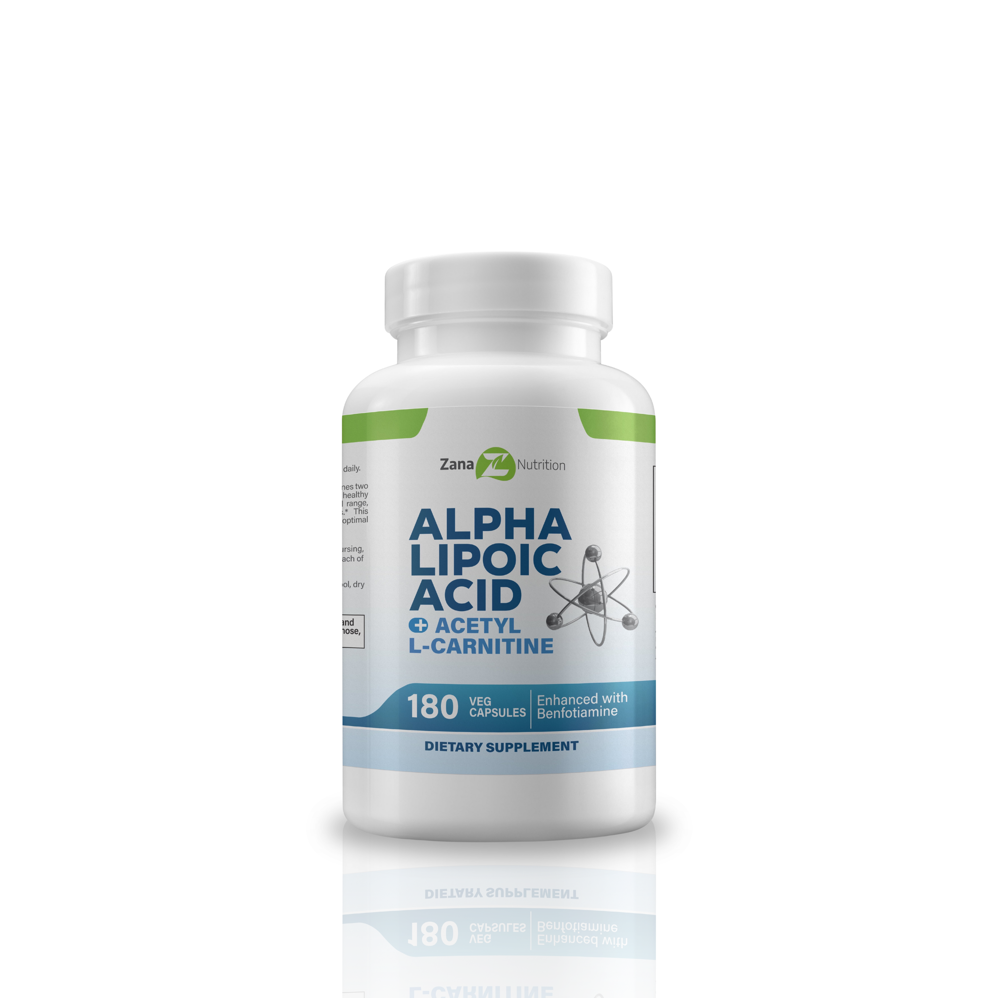 alpha lipoic acid 180 capsule bottle