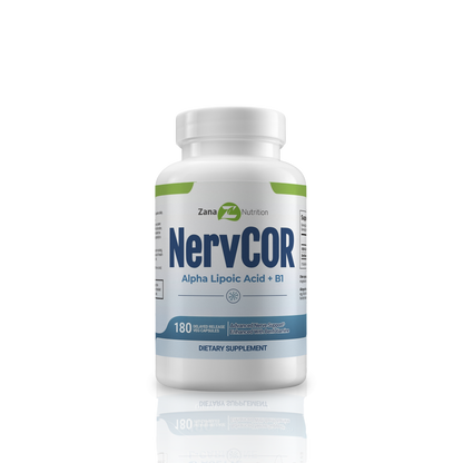NervCor (Alpha Lipoic Acid &amp; B1) for Healthy Nerve Function