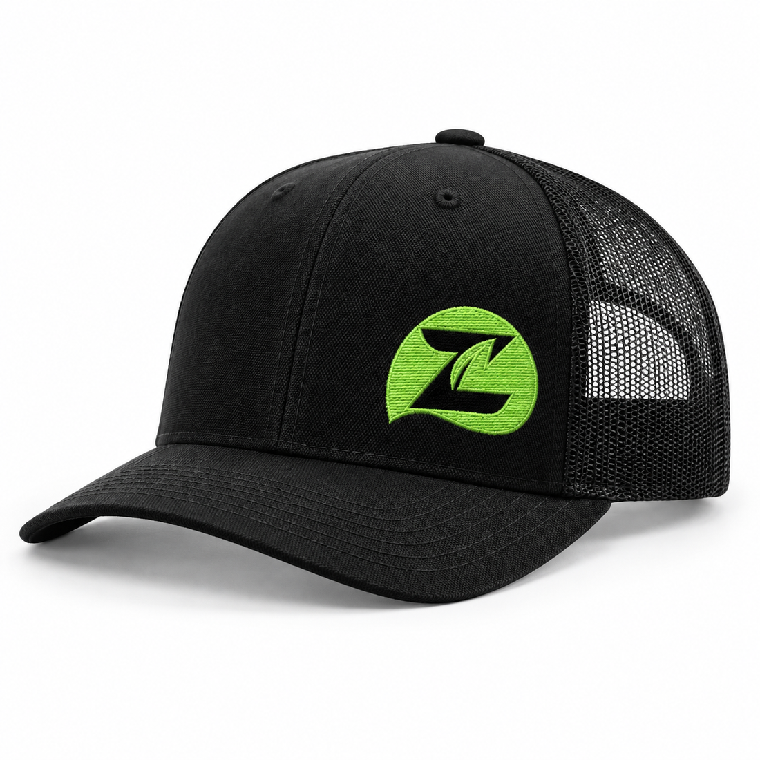 Black RICHARDSON® 112 Zana Logo Hat