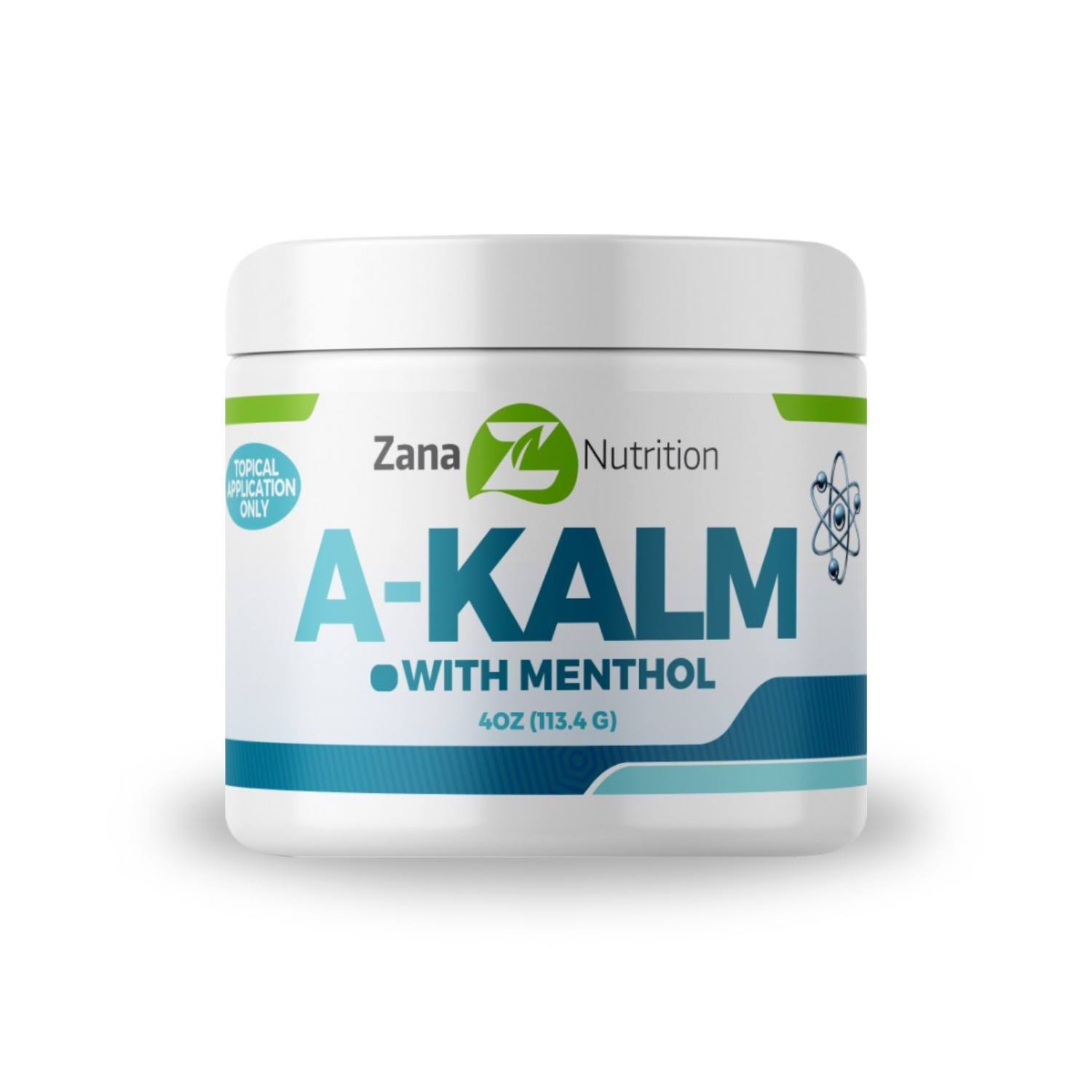 A-Kalm® Arthritis Cream with menthol - 4OZ container 