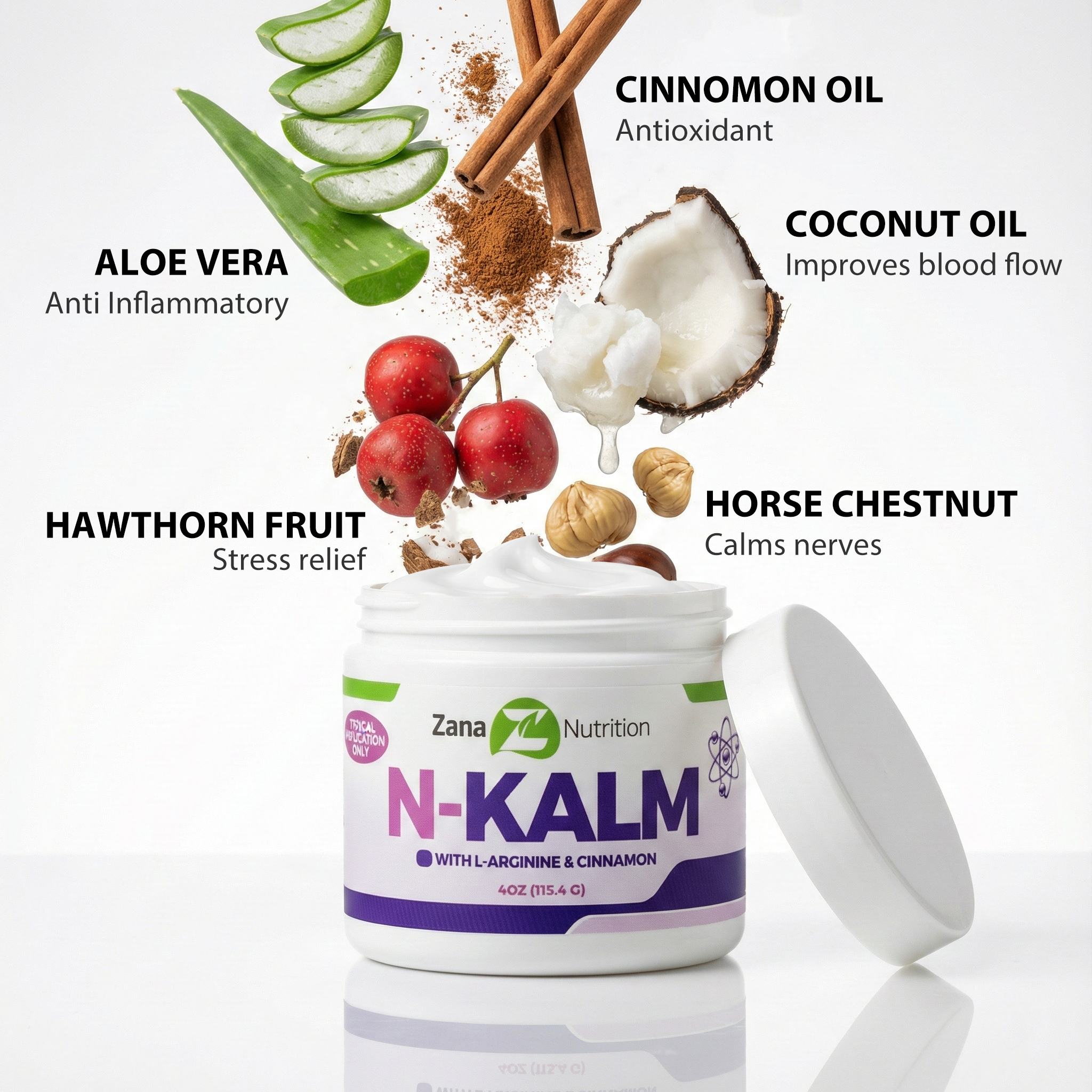 N-Kalm® Neuropathy Cream for Nerve Pain Support