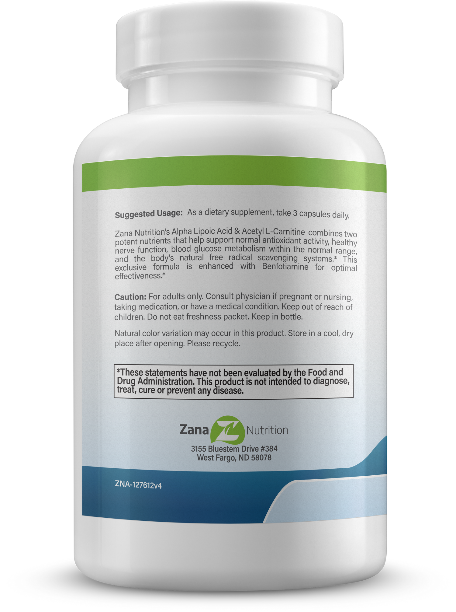 Alpha Lipoic Acid &amp; Acetyl L-Carnitine for Healthy Nerve Function