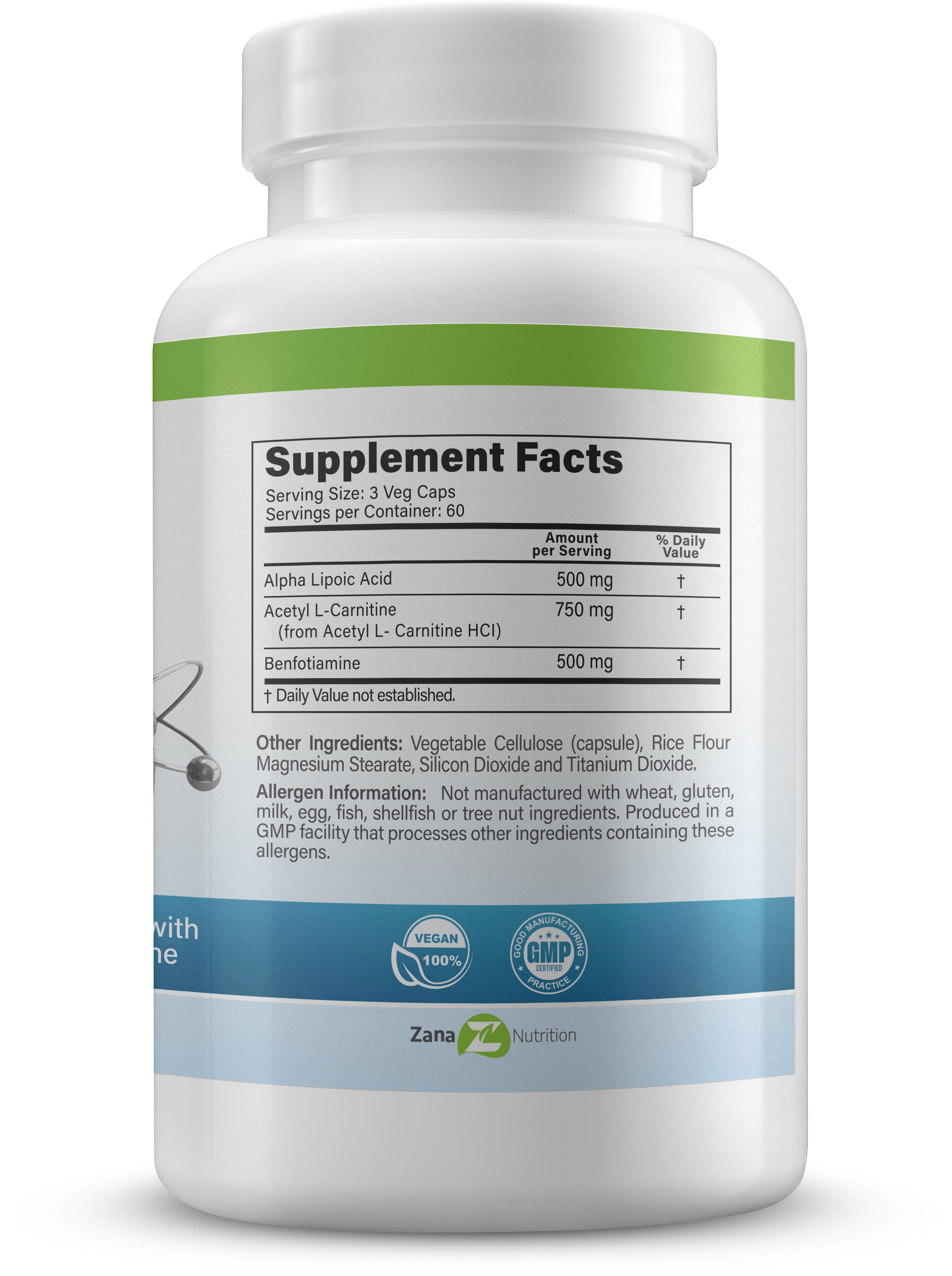 Alpha Lipoic Acid &amp; Acetyl L-Carnitine for Healthy Nerve Function