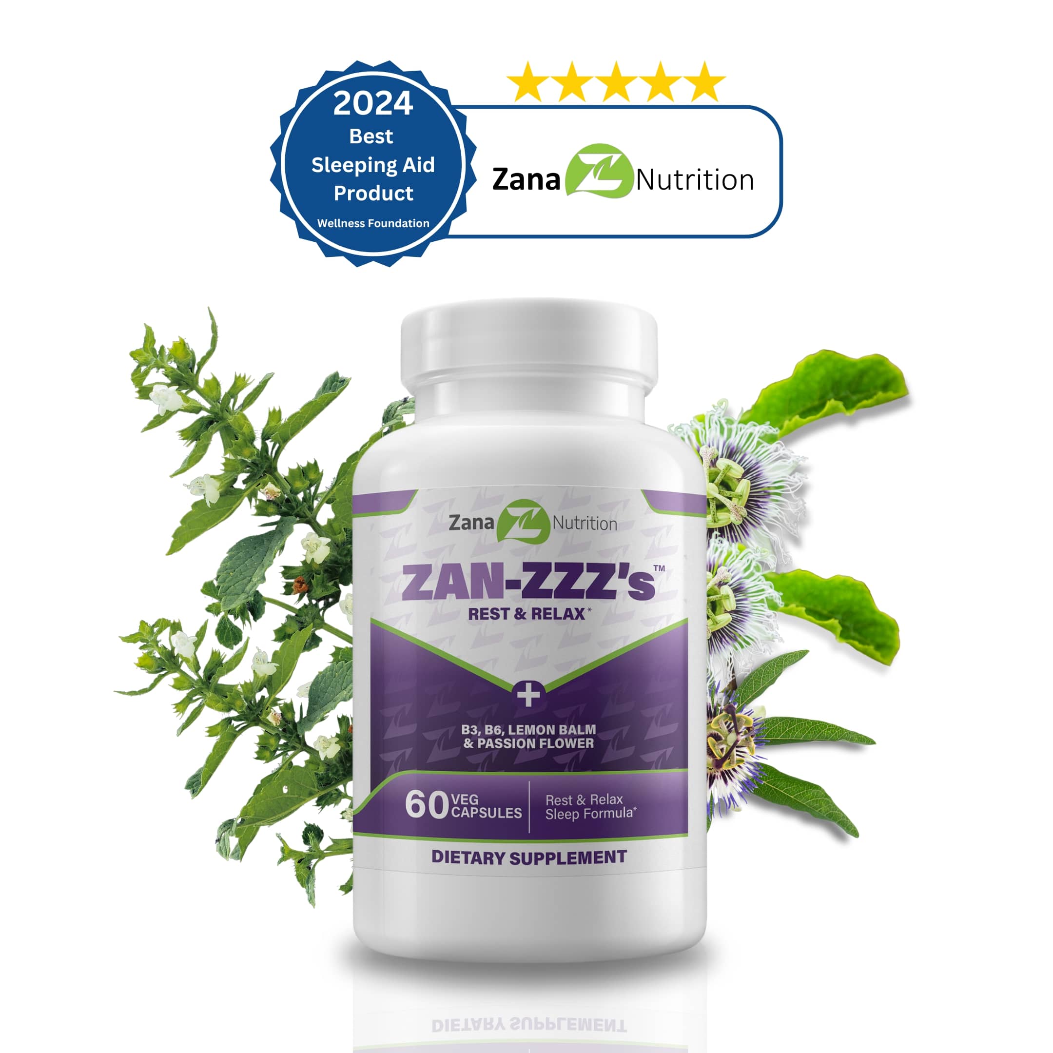 Sleep Better Tonight with Zan-ZZZ's® Natural Formula – Zana Nutrition